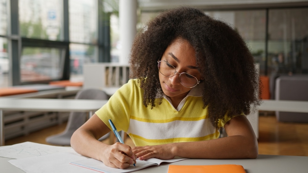 African,American,Student,Girl,Female,Woman,Studying,Education,Learning,University