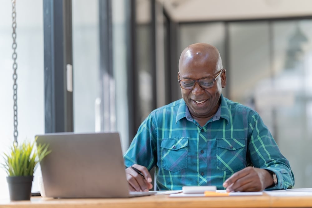 Portrait,Of,Happy,African,American,Small,Business,Owner.,Millennial,Black